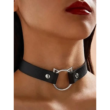 Catlace - bőr nyaklánc