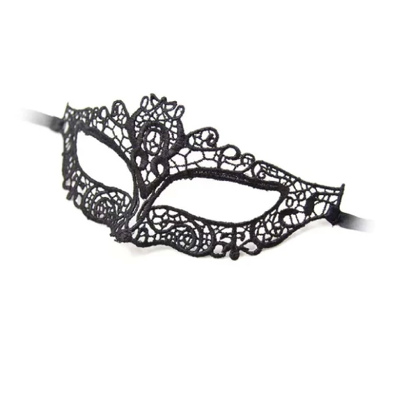 Coralyn – fekete szexi csipke szemmaszk