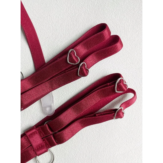 Bellora - 4 részes szivecskés szexi fehérnemű szett