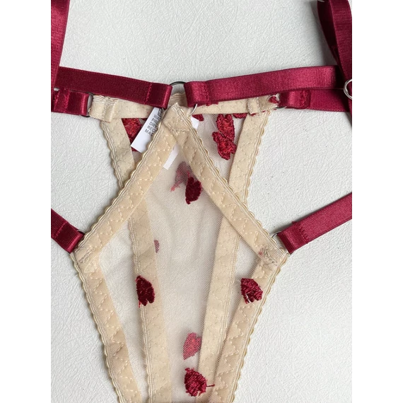 Bellora - 4 részes szivecskés szexi fehérnemű szett