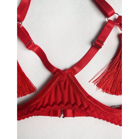 Fiorene – piros nyitott szexi szett