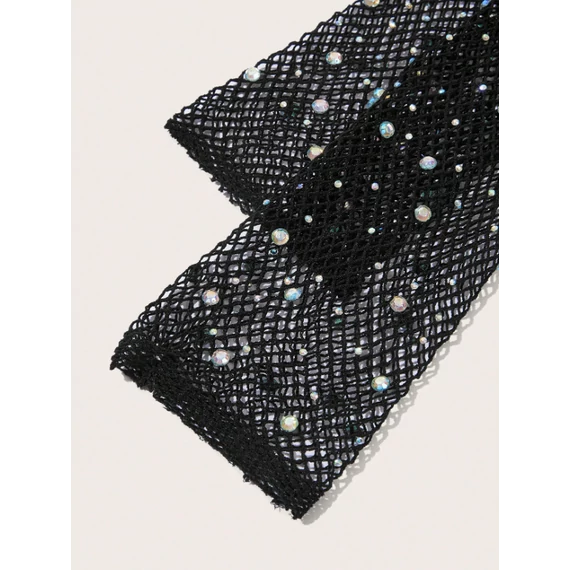 Juna - strasszköves kesztyű