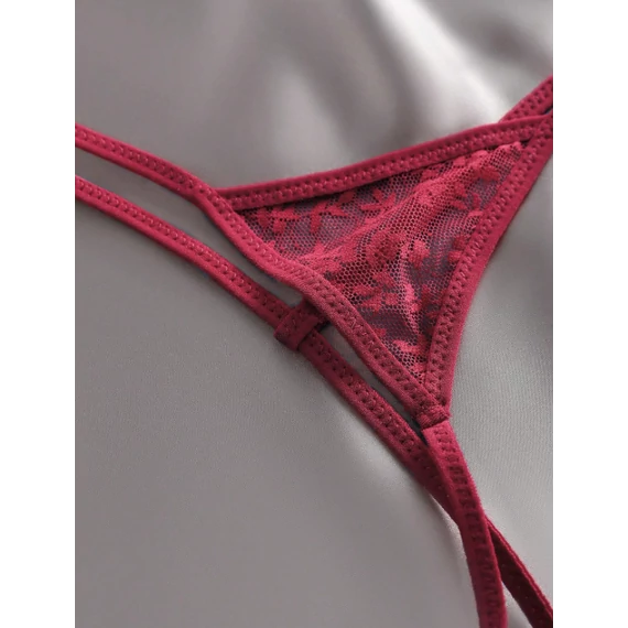 Bella – csipke tanga szett (3 db)