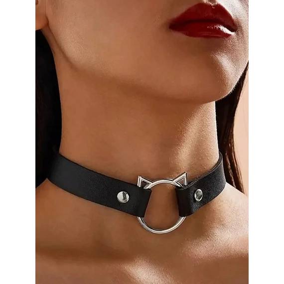 Catlace - bőr nyaklánc