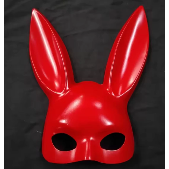 Nyuszi maszk – piros