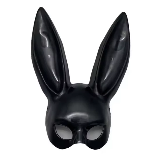 Nyuszi maszk – fekete