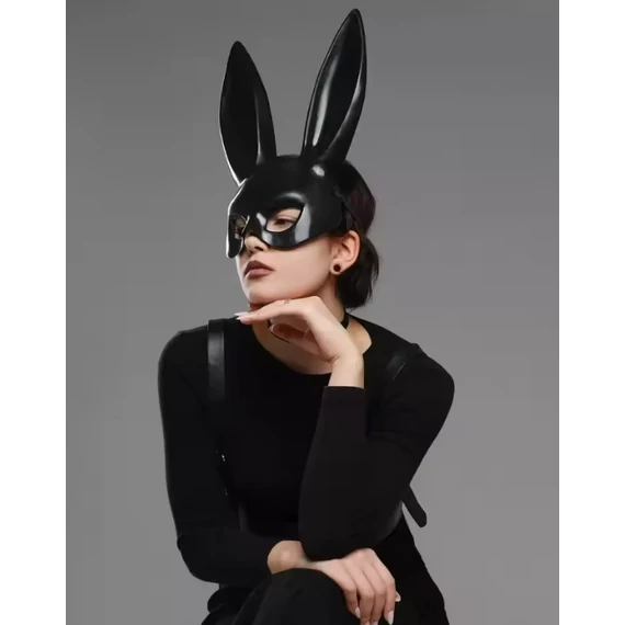 Nyuszi maszk – piros