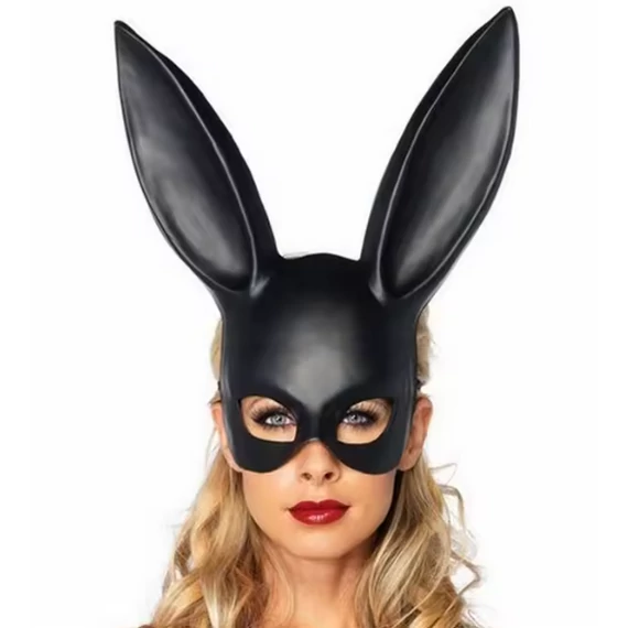 Nyuszi maszk – fekete