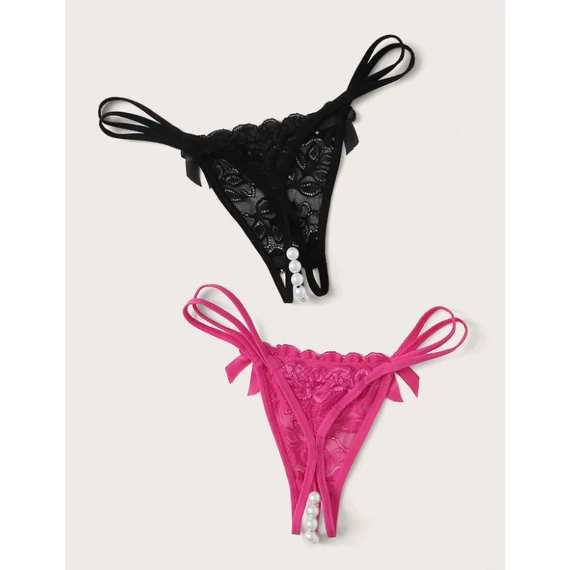 Ivette - nyitott tanga szett (2db)