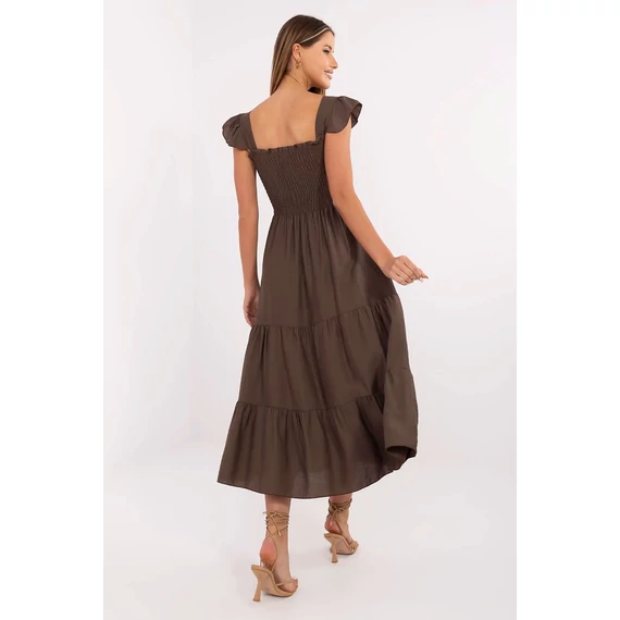 Italy Moda nyári ruha - Lisa - barna