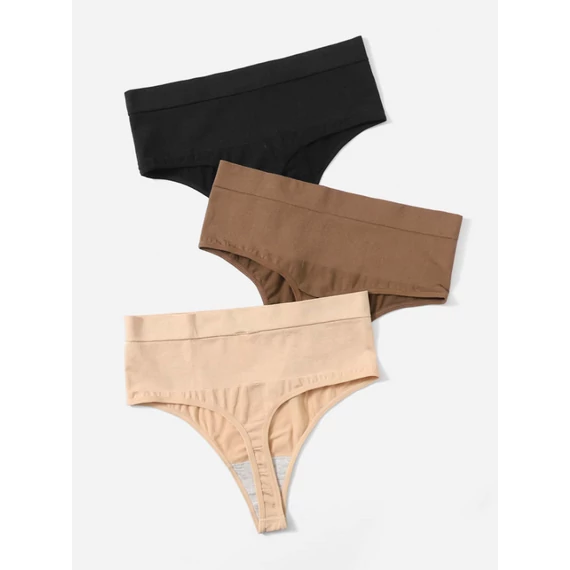 3db plus size pamut tanga